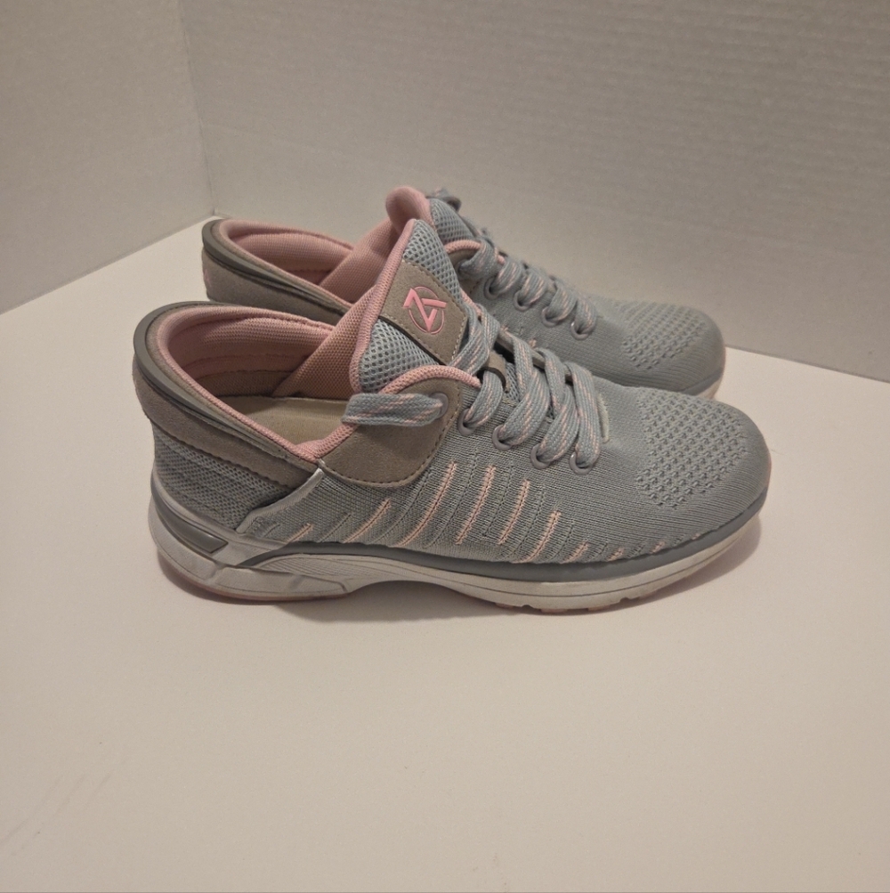 Zeba Handsfree Women US Size 8.5 Sneakers Shoes Walking Gray Comfort